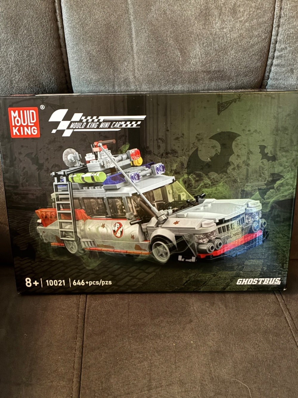 Ghost Car ECTO-1 Building Blocks Kit, Compatible with Lego Speed, (646 PCS)
